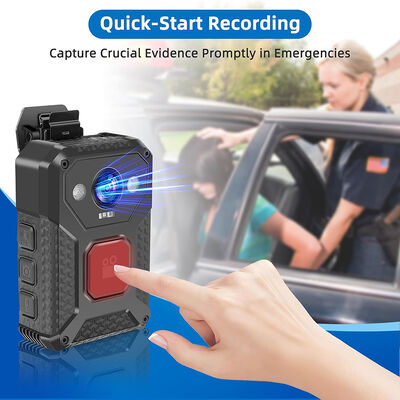 4G WiFi Security Guard Body Worn Camera Rtsp Rtpm Onvif