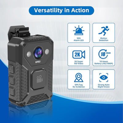 Body Safety Guard Camera Recorder 4G WiFi Onvif Rtsp Rtmp Live Streaming