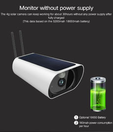 Solar-Wifi Überwachungskamera Ourdoor IP67 1080P 4G mit Nachtsicht-Bewegungs-Entdeckung