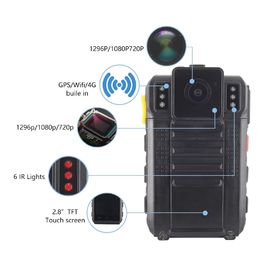 4G Android Police, das Tragen Videokörper-Pocketkamera-Nachtsicht für Zivilisten wenn