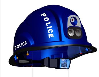 Thermisches Infrarotmotorrad 2,4 Zoll-Schutzhelm-Kamera