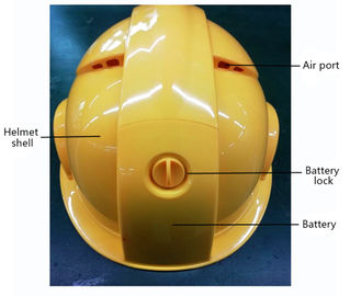 thermischer Selbsttemperatur-Infrarotsturzhelm der intelligenten Temperatur-4G