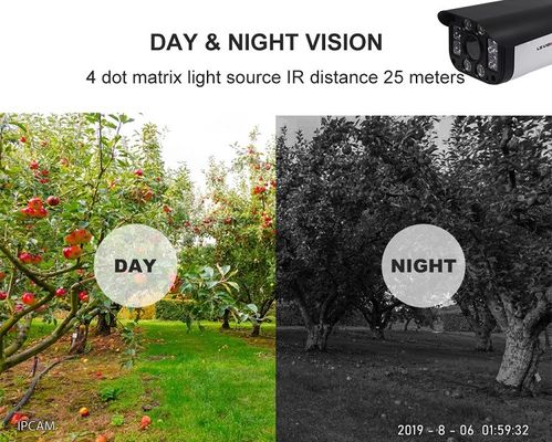 2020 wasserdichte angetriebene Überwachungskamera-drahtlose PIR Starlights G/M LTE 4G der Batterie-IP67 Solarsolarkamera mit SIM Card