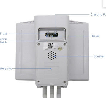 Solarbatterie-Kamera Live Streaming Monitors HD 4G