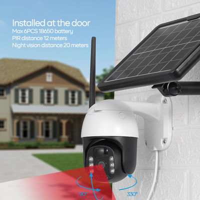 Solarkamera-im Freien wasserdichte Kamera IP66 des Sicherheitssystem-4G für Hinterhof