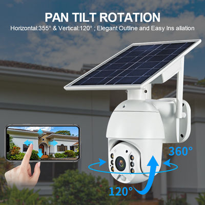Farbenreiche Nachtsicht-im Freien Selbstbewegungs-Entdeckung 2MP Wireless Wifi 4G Sim Card Solar Battery Kamera CCTV 1080P HD