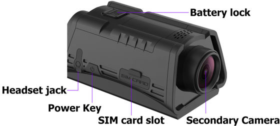 3600mAh 4MP Erreichbarkeits-Kamera MTK6739 Live Streaming Camera JPEG