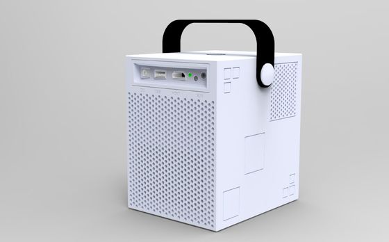 Mali400 MP2 50000H LED Mini Portable Projector Bluetooth 4,0 FCC