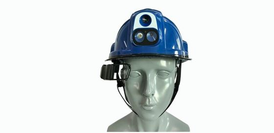 Sturzhelm-Kamera-Androids 7.1Bluetooth4.0 der intelligenten Temperatur-4G messendes geführtes Licht GPS