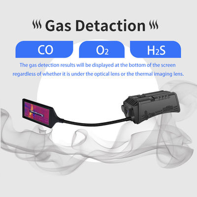 intelligentes thermisches messendes des Sturzhelm-4G geführtes Licht Kamera-Multi-Gas-der Entdeckungs-Bluetooth4.0 GPS