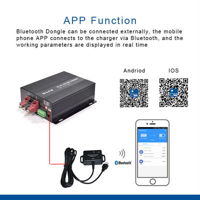 Prüfer-Bluetooth Android IOS Ladegerät 12V 60A DC-DC für RV