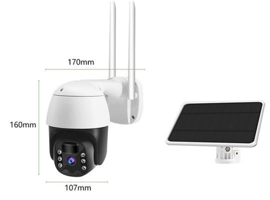 Hauben-Kamera FCC H265 PTZ Überwachungskamera 1080P Tuya 10m IR PTZ