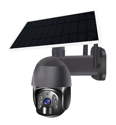 Überwachungskamera im Freien H265 Tuya HD WIFIS PIR Solar Panel Dome PTZ