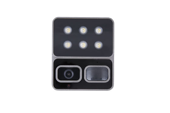 Überwachungskamera im Freien 1080P HD H.265 PIR Floodlights 4G Wifi