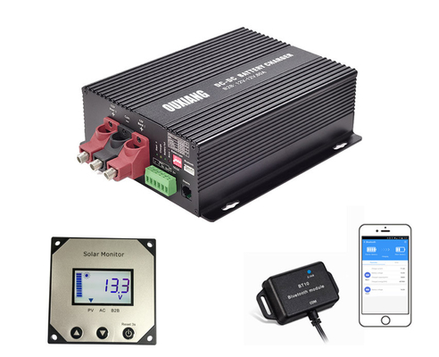 Automatisches intelligentes Fahrzeug-Ladegerät AGM-Solarbatterie ChargerBT-Dongle-MPPT