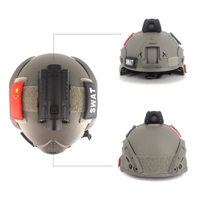 2.4GHz-GPS-Helmkamera Live-Streaming 3600mAh für Truppen