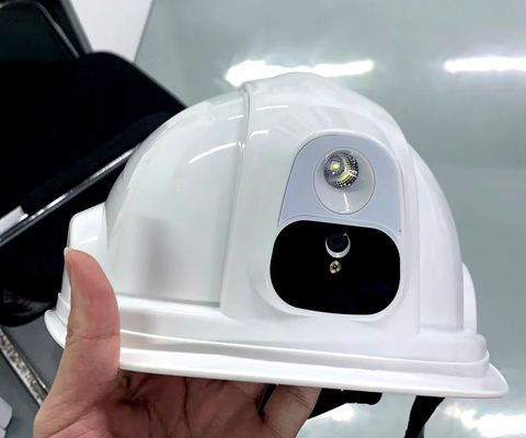 Sturzhelm-Kamera 4G GPS Wifi Live Stream For Mining Construction MTK6739 PAS