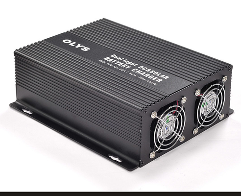 Intelligenter dualer Eingang Vorwurfs-Solarprüfer DCs automatischer Solardes ladegerät-12V MPPT