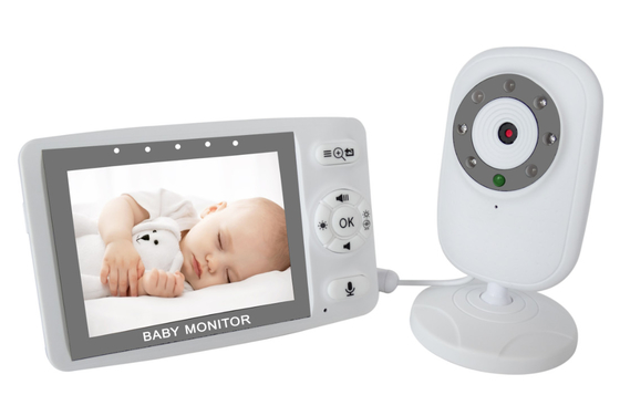 3,5-Zoll-Bildschirm drahtlose Weisen-Wechselsprechanlagen-Gestalt des Baby-Monitor-HD 2 - im Jahre 1300 MAH Li Battery