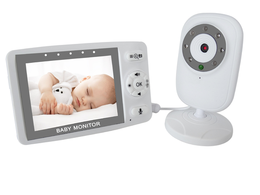 3,5-Zoll-Bildschirm drahtlose Weisen-Wechselsprechanlagen-Gestalt des Baby-Monitor-HD 2 - im Jahre 1300 MAH Li Battery