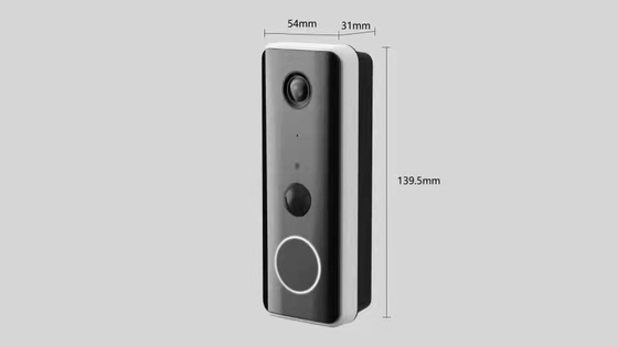Winkel WIFI-Videotürklingel 5200 MAh Battery With Indoor Chime der Visions-160