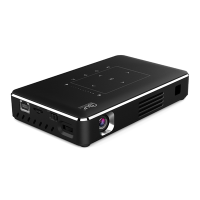 150 Lumen DLP stecken drahtlose Steuerung Mini Portable Projectors IR ein
