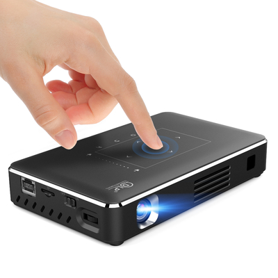 150 Lumen DLP stecken drahtlose Steuerung Mini Portable Projectors IR ein