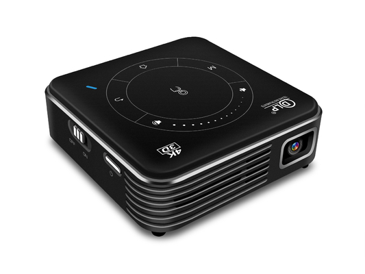Lumen Mini Portable Projector DLPs 55 20000 Stunden Lebenszeit-manuelle Fokus-