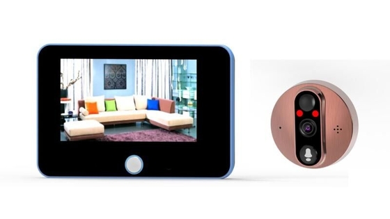 Batterie IR Guckloch 1080P WIFI-SCHNITT Videotürklingel-5000mAH automatischen Schalter