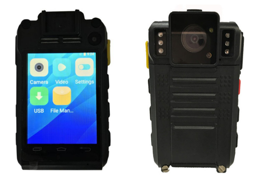 Batteriebetriebene Polizeieinrichtungs-Kameras 1080P 2,8 Zoll-Touch Screen
