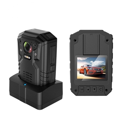 Polizei-Videokamera mit 2,0-Zoll-Bildschirm A12 Chip Multi Intercom