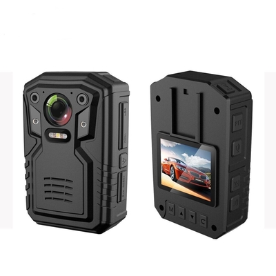 Polizei-Videokamera mit 2,0-Zoll-Bildschirm A12 Chip Multi Intercom