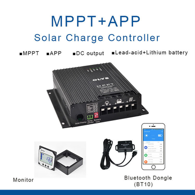 99,8% Solargebührenprüfer 12V 24V 40A der Leistungsfähigkeits-MPPT mit Lasts-Ausgabefunktion