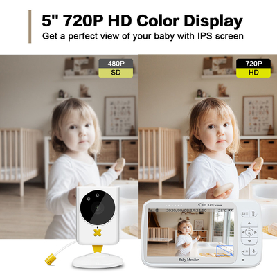 2 Weisen-Gesprächs-drahtlose Baby-Monitor 2.4GHz THEORIE Band-Unterstützungs-Fernsehanzeige
