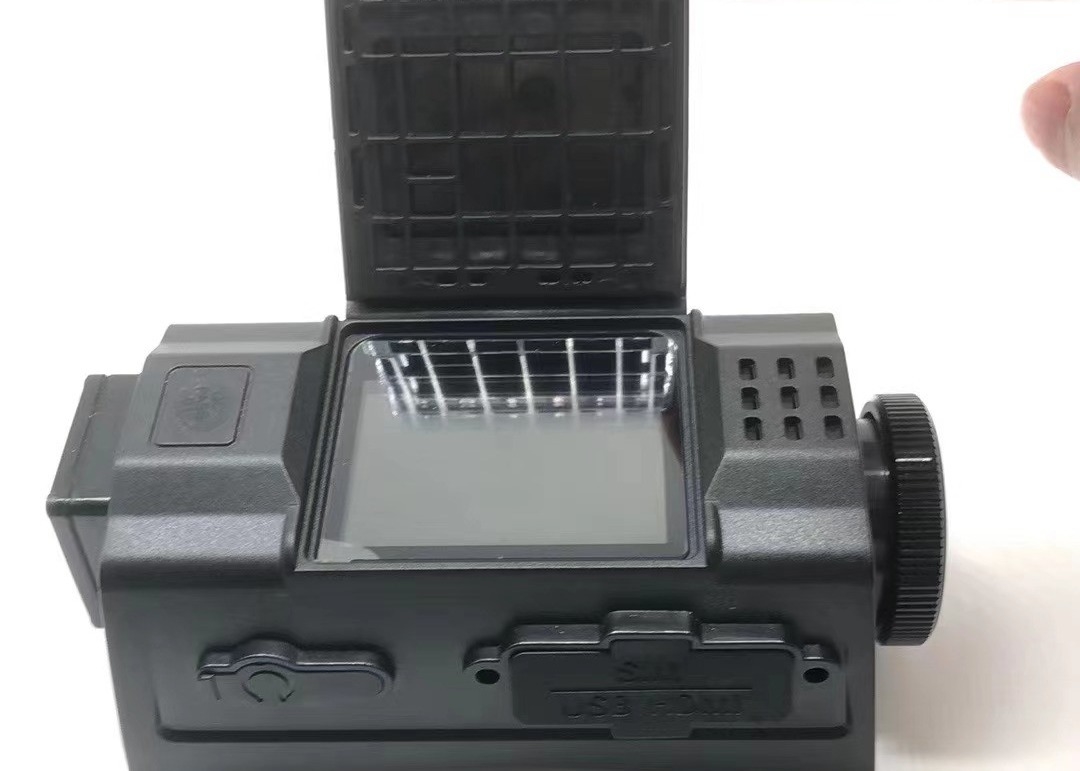 IP67 Wasserdichte Sicherheitshelmkamera mit Dual-Lens-LCD MTK6762 Chipset 2G 16G RAM+ROM