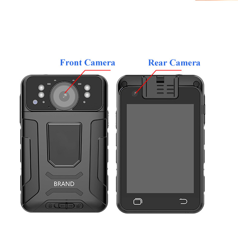 KI Gesichtserkennung Nummernschild Bodycam Sicherheitsschutz GPS Live Video Speicher 32GB 128GB 256GB H.264/H.265