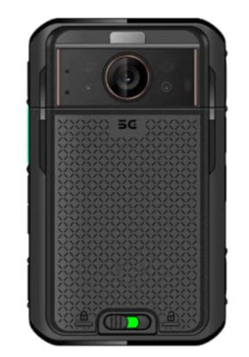 Austauschbare 8000 mAh Batterie 5G Körperkamera mit 13MP Rückkamera und Gyroskop-Sensor