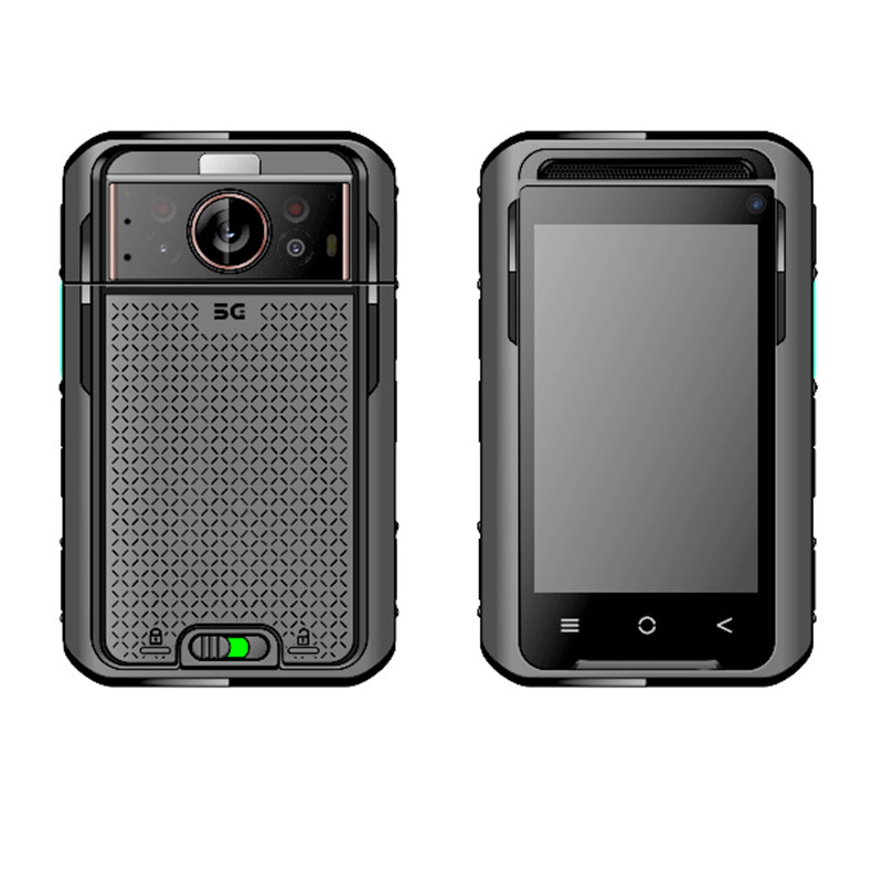3.1-Zoll-LCD 5G-Körperkamera mit 3500mAh-Doppelbatterie EIS 4G 64GB RAM-ROM