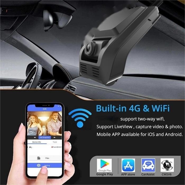 1080P 4G Dashcam mit ADAS DMS All-in-One Parkplatzüberwachung für das Flottenmanagement