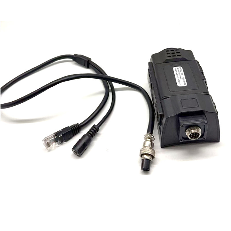 GB28181 Unterstützte RJ45 Ethernet-Kabel Wifi-Sicherheitshelmkamera mit einstellbaren Modi und Schärfbereich von 0,5 Metern Unendlichkeit