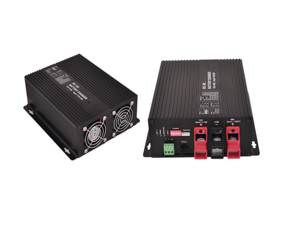 48V Akkuvorgang Spannung DC12V bis 48V Akkuladegerät mit Eigenstrom 35 MA Max-Ausgangsstrom 15.4A
