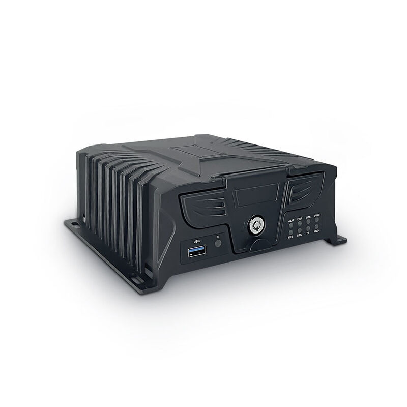 Robuster mobiler 4G-Videorekorder mit Live-Video-Streaming und Fernwiedergabe für die Überwachung schwerer Fahrzeuge