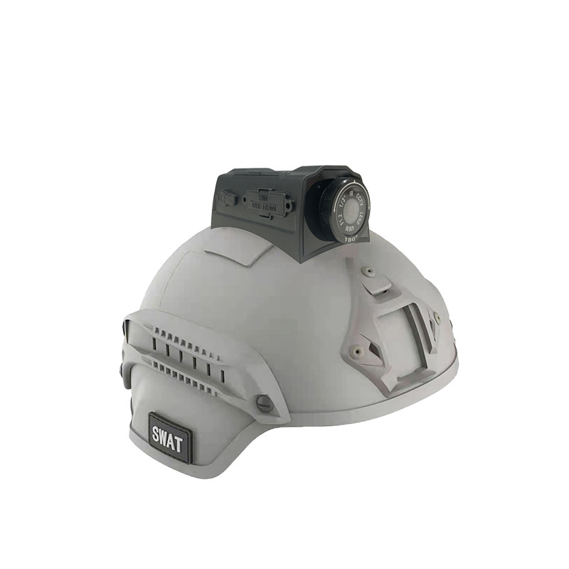 Kamera 4G Live Streaming Tactical Helmet Camera des Schutzhelm-BT4.0 für Truppen-Fliegenklatsche