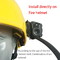 firefighter Helmet Mounted Video Camera IP66 10 Meters Visible OS Android 8.1