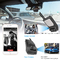 Lightweight 4G WiFi Dashcam With Built In G Sensors 2.7 Inch LCD Loop Recording