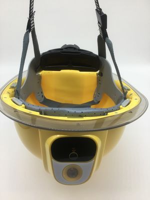 Bau-Sturzhelm mit Video GPSs DVR 10Meters der Kamera-4G Nachtversion
