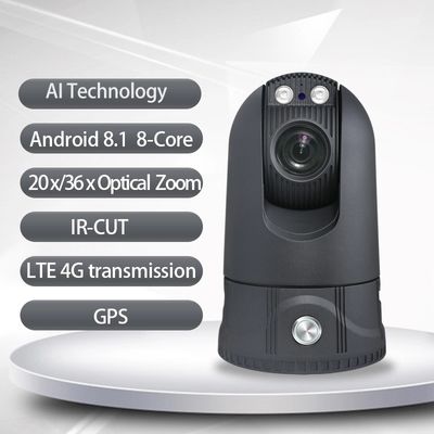 Kamera-Hochgeschwindigkeits-36X optischer lauten Summens Horizonted 360 des Hauben-4G großer Speicher 2T